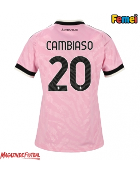 Juventus Andrea Cambiaso #20 Tricou Fotbal Replică 2026-27 Femei Deplasare